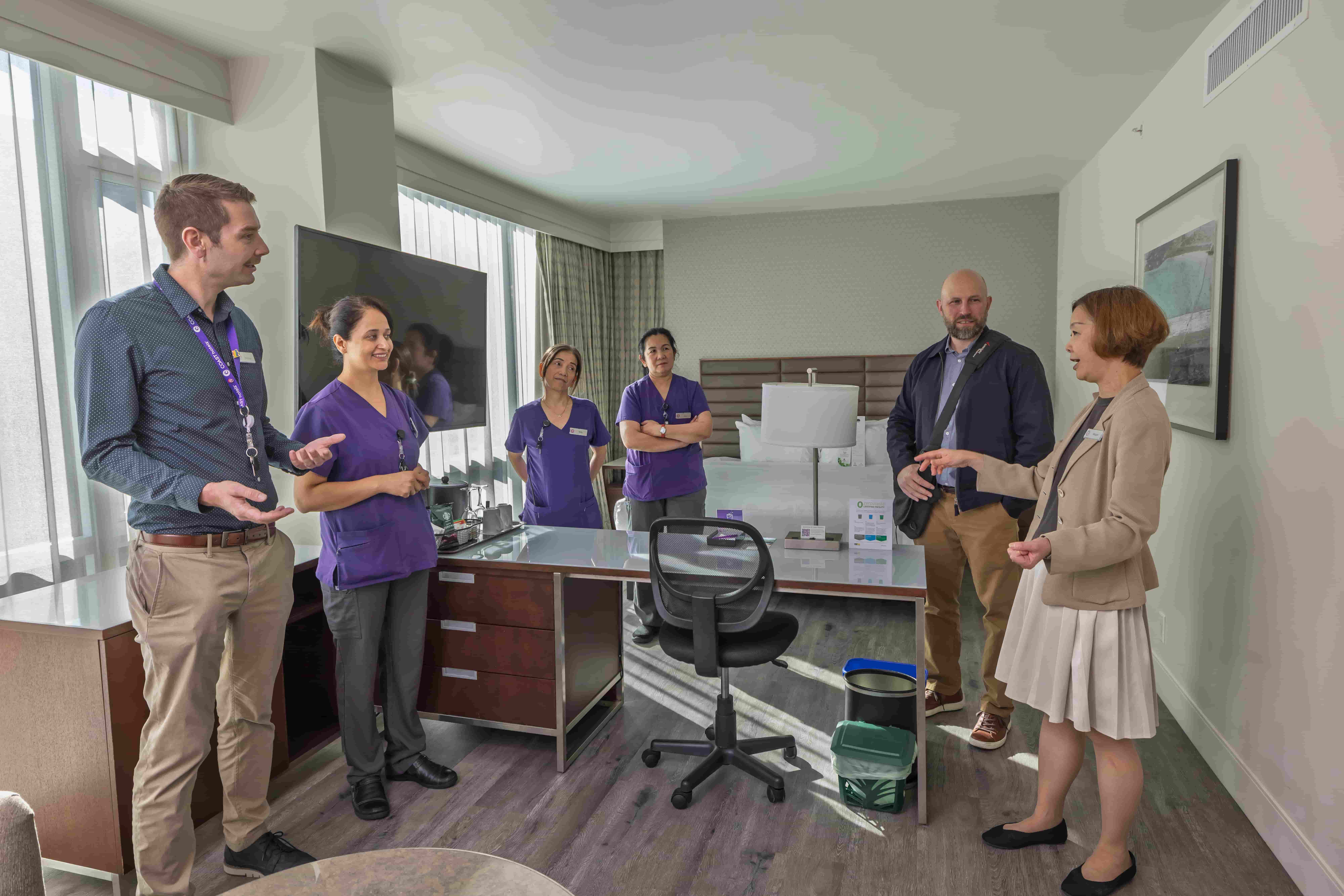 Hospitality team collaboration