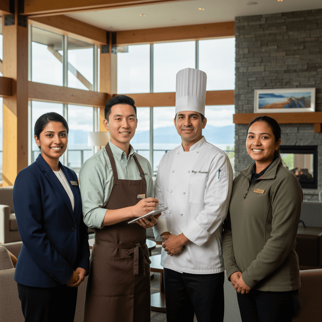 Hospitality team collaboration